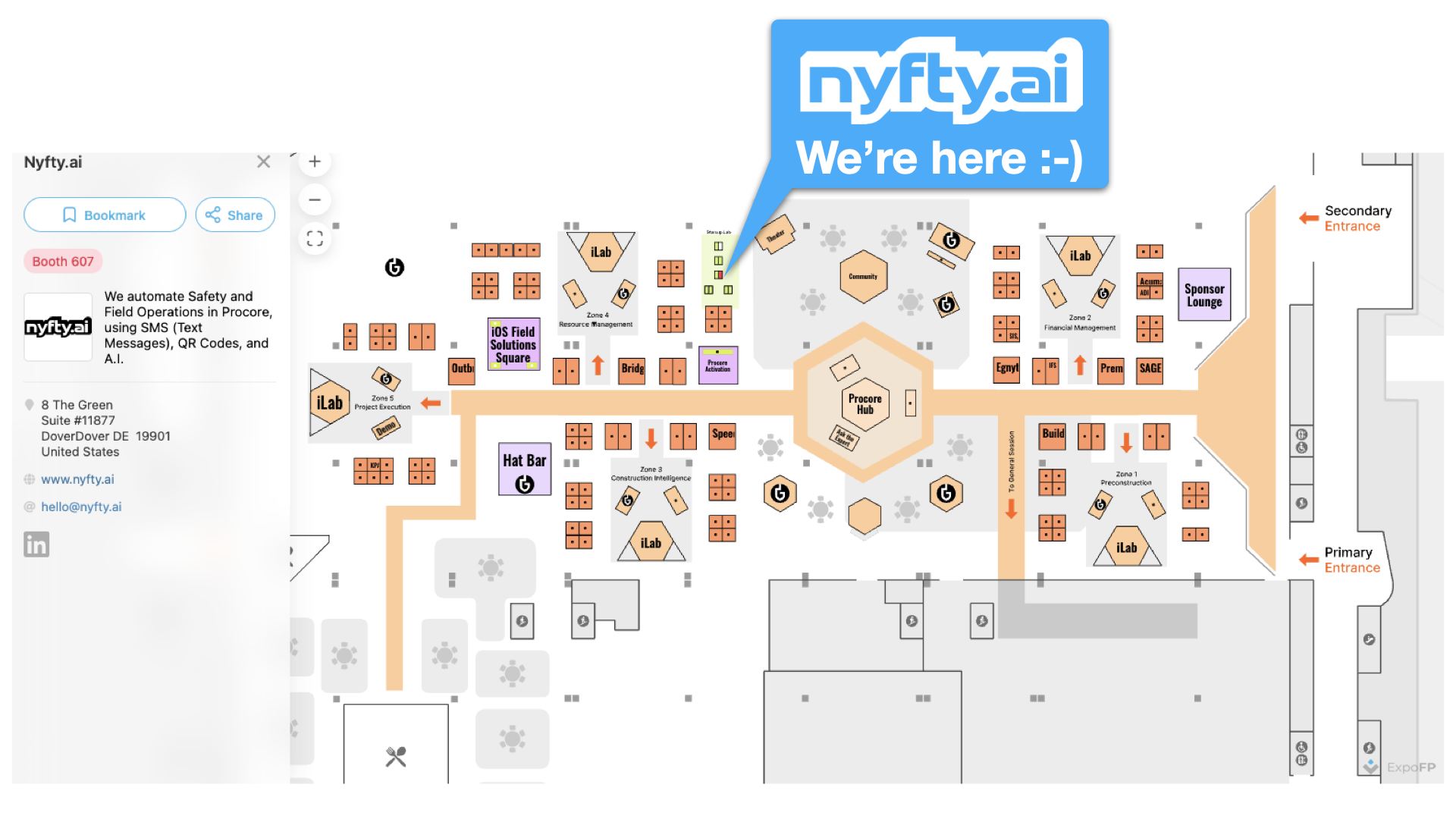 Come see the best AI for the Field at Procore's Groundbreaking 2024