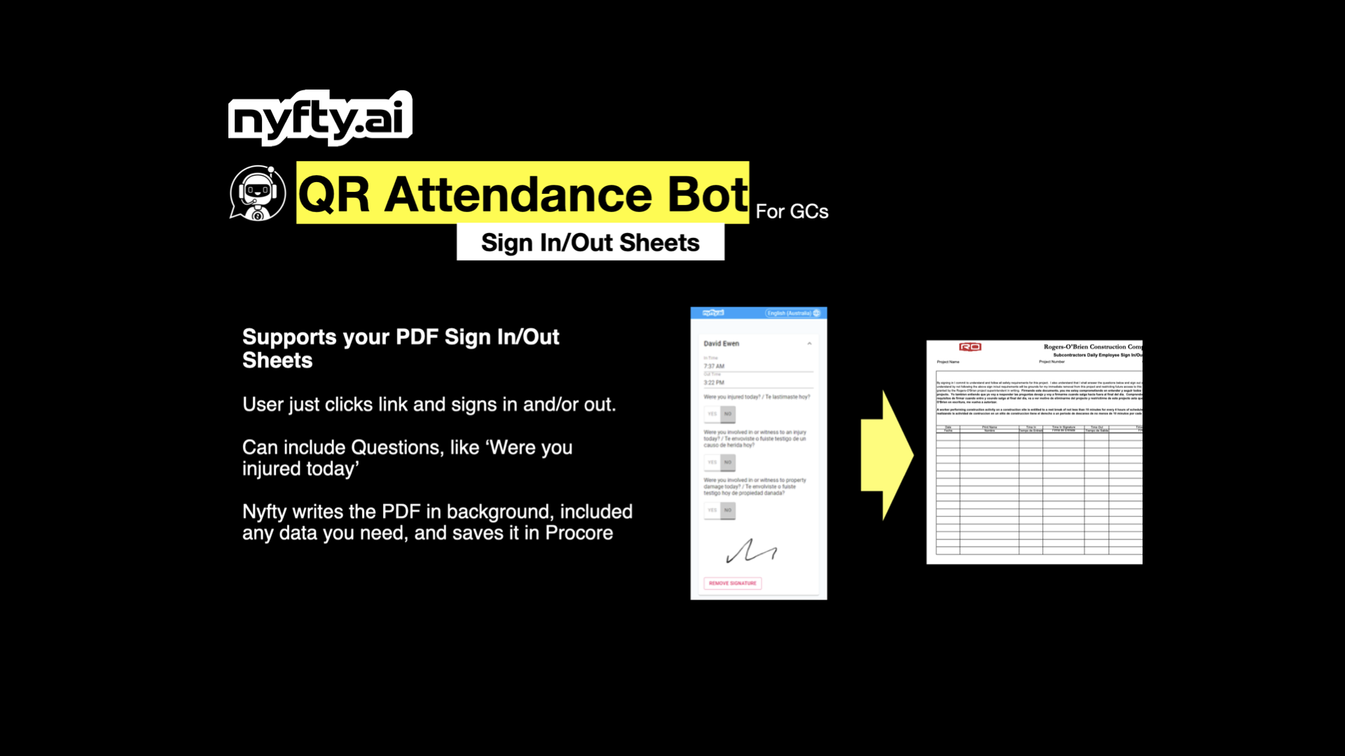 Automate Sign-In and Sign-Out Sheets with Attendance Bot