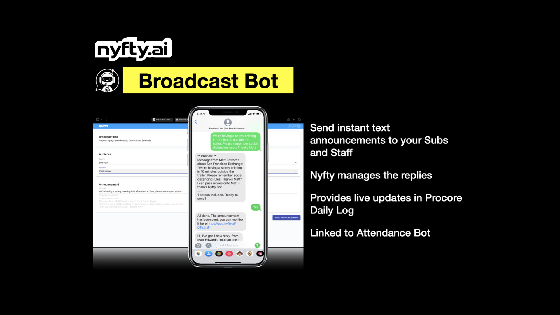 Broadcast Bot Templates Streamline Site Communication