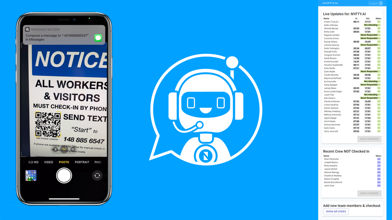 Flipping Construction Site Access on Its Head