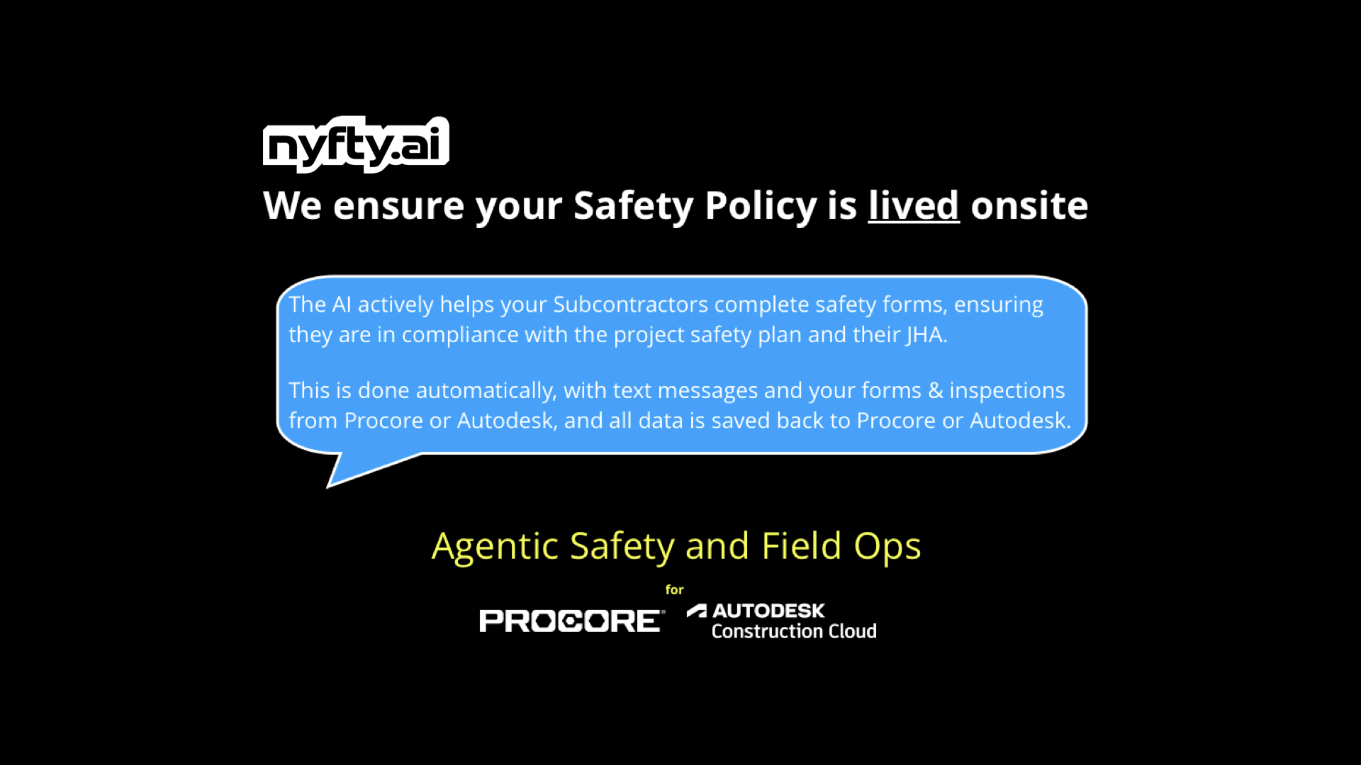 Meet Your New Safety Sidekick: Nyfty IS The Agentic Field Ops AI