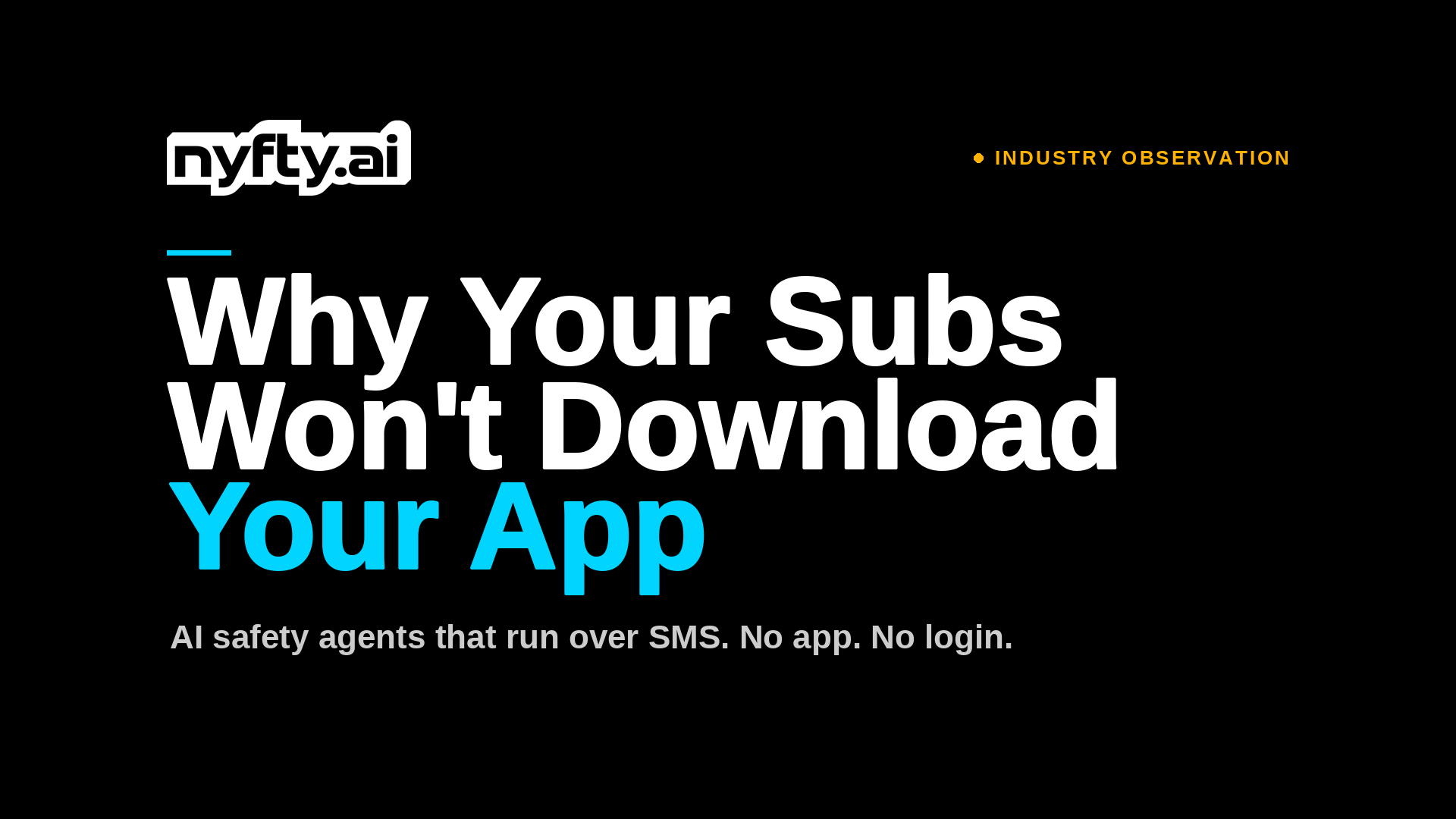 Why Your Subs Won't Download Your App